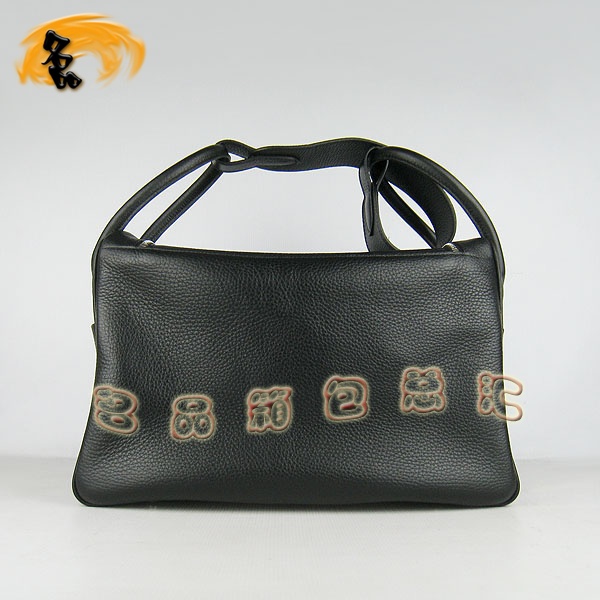 6208 Hermes Lindy系列 Hermes單肩包 女包 Hermes 手提包荔枝紋 黑色