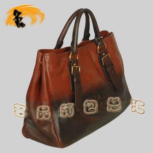 8602  Prada���N1:1Ʒ�|(zh��)Ů�� �����_�ߙnţƤ����� Pradaб��� �����ɫ