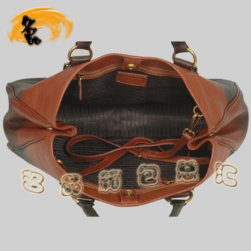 8602  Prada���N1:1Ʒ�|(zh��)Ů�� �����_�ߙnţƤ����� Pradaб��� �����ɫ