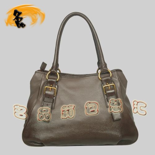 161834 Prada女包 普拉達絢麗時尚單肩女包 Prada斜挎包 深啡色