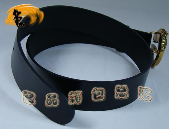 201785 Gucci皮帶 Gucci最新款進口牛皮配馬頭金扣時尚男士皮帶 Gucci腰帶