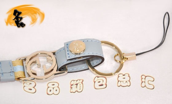 115278 Gucci手機鏈 Gucci最新款 一比一品質手機掛飾 Gucci飾品 黃配藍色