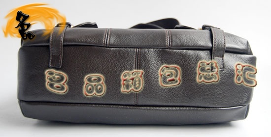 65826 Prada最新款 普拉達時尚女士單肩包 Prada進口高檔牛皮女包 啡色