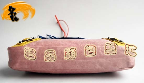 084331 ��������Ů�� �¿�ƴɫ�^��ţƤŮʿ�C܇�� Balenciaga����� �μ�� ��ɫ