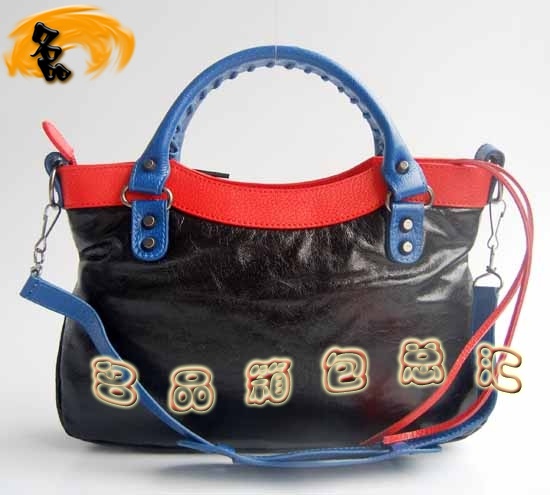084331 ��������Ů�� �¿�ƴɫ�^��ţƤŮʿ�C܇�� Balenciaga����� �μ�� ��ɫ