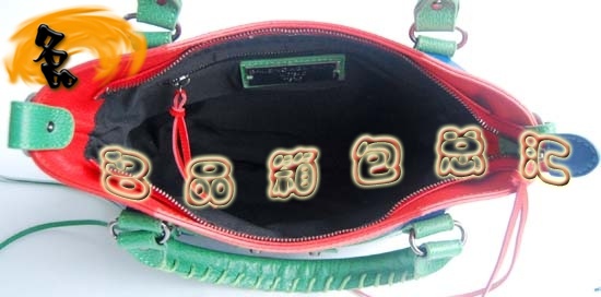 084331 ��������Ů�� ƴɫ�^��ţƤŮʿ�C܇�� Balenciaga����� �μ�� �{��tɫ