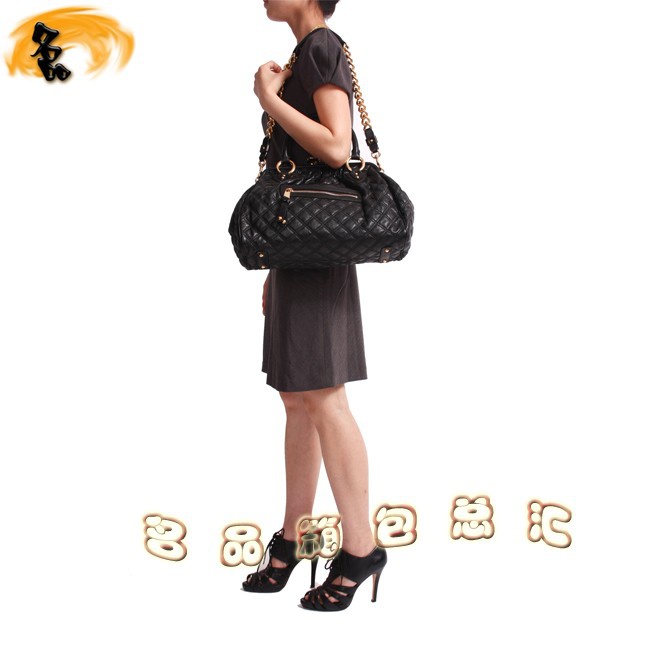 C30303 MARC JACOBS 馬克.雅克布 經(jīng)典款女士肩包黑色Stam鏈條女包C30303