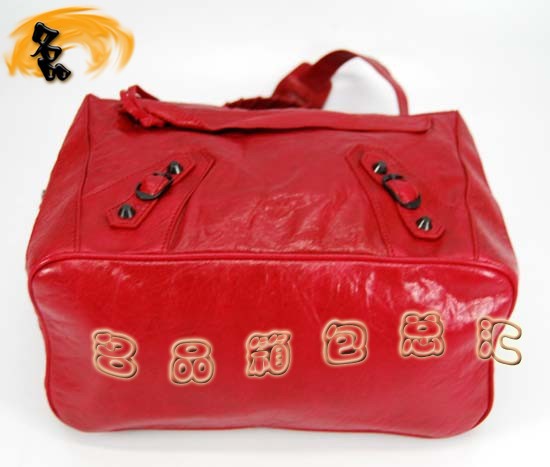 08470 Balenciaga女包 手提包 巴黎世家手提包 進(jìn)口羊皮時(shí)尚休閑女包 紅色