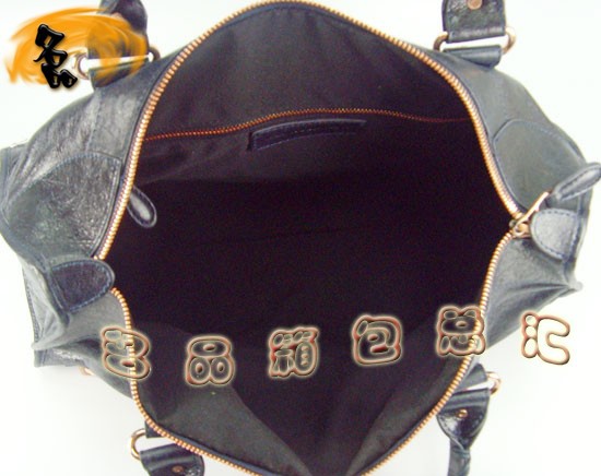 084324B Balenciaga女包 手提包 巴黎世家手提包 進(jìn)口羊皮時(shí)尚休閑女包 海軍藍(lán)色