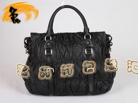 BN1336 �����_���¿� ��Ƥ�ް�Ůʿ���e�� Prada����� Pradaб��� ��ɫ