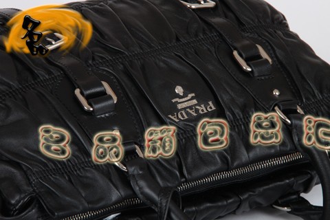 BN1336 �����_���¿� ��Ƥ�ް�Ůʿ���e�� Prada����� Pradaб��� ��ɫ