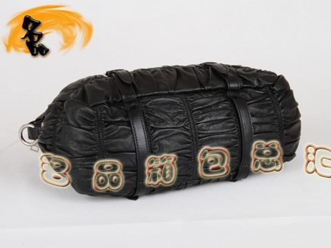 BN1336 �����_���¿� ��Ƥ�ް�Ůʿ���e�� Prada����� Pradaб��� ��ɫ