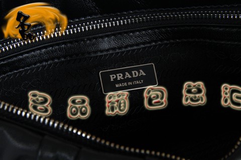 BN1336 �����_���¿� ��Ƥ�ް�Ůʿ���e�� Prada����� Pradaб��� ��ɫ