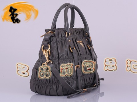 BN1336 �����_���¿� ��Ƥ�ް�Ůʿ���e�� Prada����� Pradaб��� ��ɫ