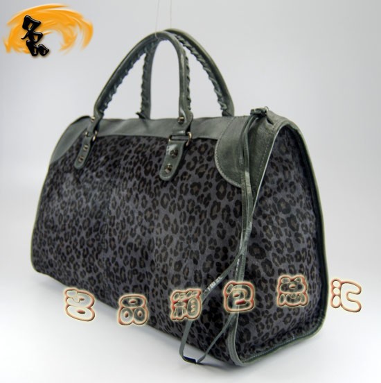 084324 Balenciaga女包 巴黎世家手提包 進(jìn)口牛皮經(jīng)典時尚女包 深銀灰色