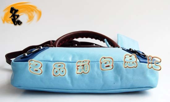 084331 Balenciaga����� ��������Ů�� �M��ţƤ����r��Ů�� �{���ɫ