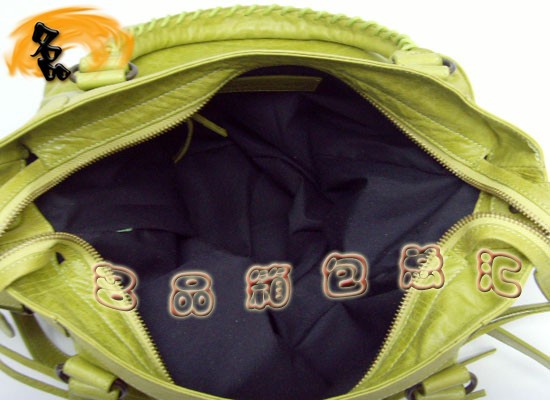 084616  Balenciaga�C(j��)܇�� �������҆μ�� �M(j��n)��ţƤ��(j��ng)��r��Ů�� ����� �\�Gɫ