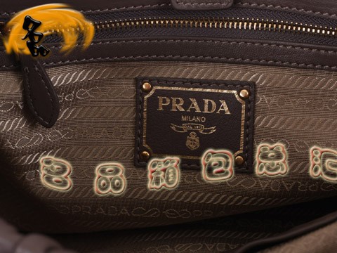 BN1791 �����_���¿��ް���Ƥ�r��Ůʿ���e�� Prada����� Pradaб��� ����ɫ