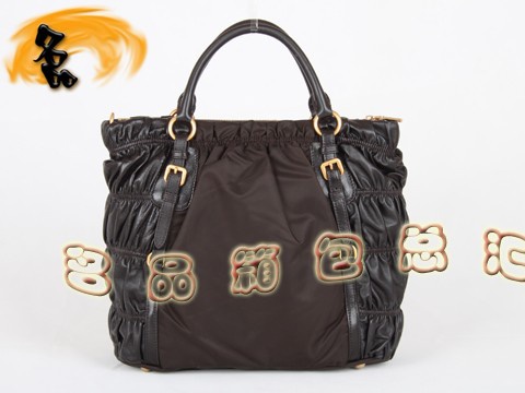 BN1790 �����_���¿��ް�ϵ����ƤŮ�� Prada����� Pradaб��� ��ˮ������ ��ɫ