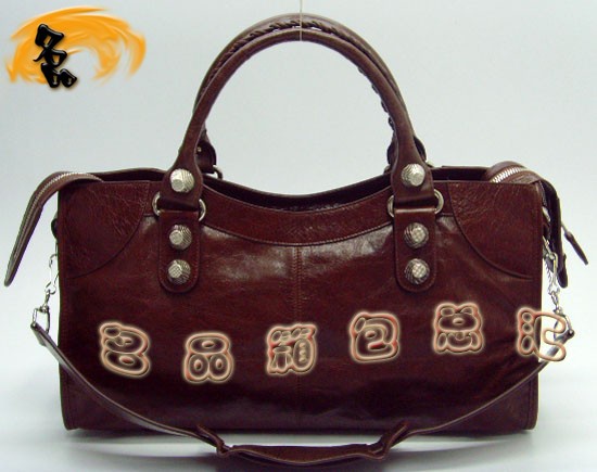 173082A  Balenciaga�μ�� �M(j��n)��ţƤ��(j��ng)��r(sh��)��Ů�� ������������� ���ɫ