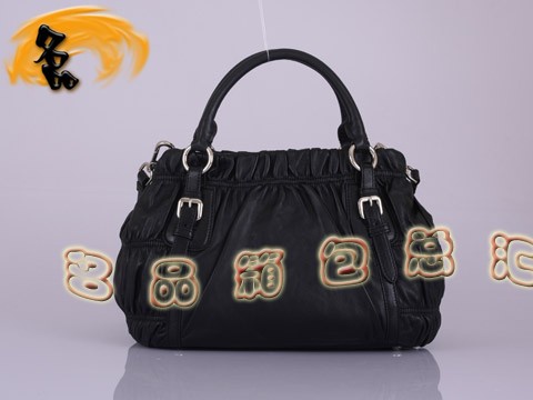 BN1791 �����_���¿��ް���Ƥ�r��Ůʿ���e�� Prada����� Pradaб��� ��ɫ