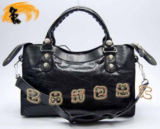 173084A  Balenciaga����� �������҆μ�� �M��ţƤ����r��Ů�� �C܇�� ��ɫ