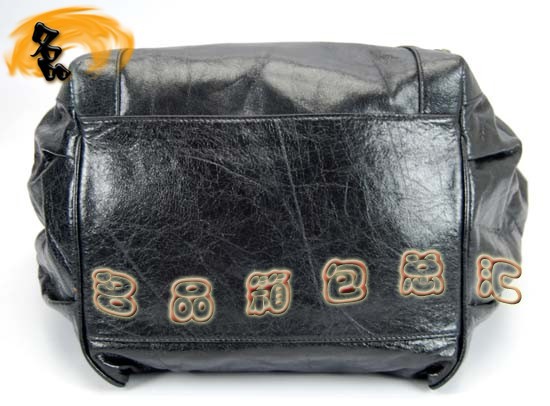 228750 Balenciaga手提包 巴黎世家單肩包 進口牛皮經典時尚女包 黑色