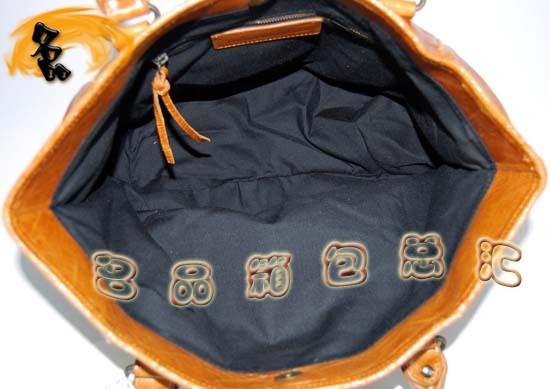 228750 Balenciaga手提包 巴黎世家單肩包 進口牛皮經典時尚女包 駝色