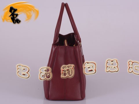 BN1874 Prada�μ�� �¿�r��Ůʿ���e�� ʮ�ּy�M��ţƤŮ�� �����_����� �ϼtɫ