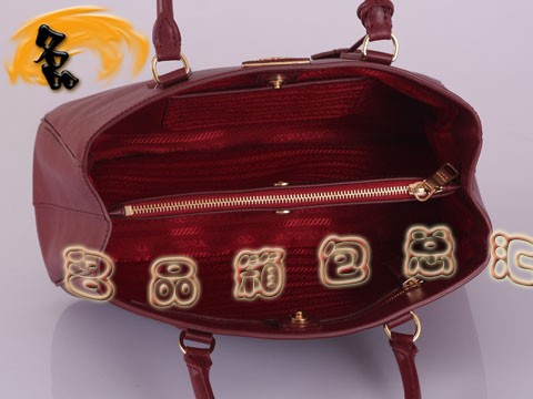 BN1874 Prada�μ�� �¿�r��Ůʿ���e�� ʮ�ּy�M��ţƤŮ�� �����_����� �ϼtɫ