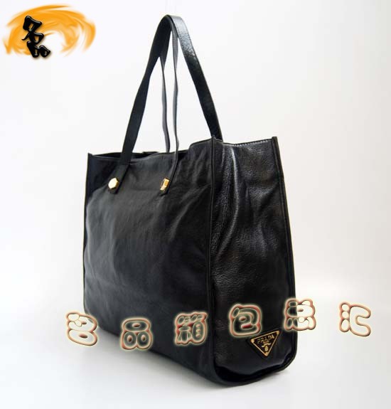 29161 Prada女包 普拉達(dá)包 Prada時(shí)尚休閑女士單肩包 最新款女包 黑色