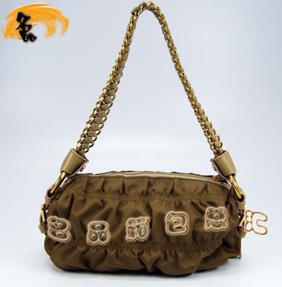 29210 Prada單肩包 普拉達最新款女包 Prada手拎包 原版一比一品質 杏色