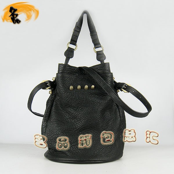 63462 水桶包 Alexander Wang最新款女士單肩包 斜挎包 亞利山大王女包 黑色