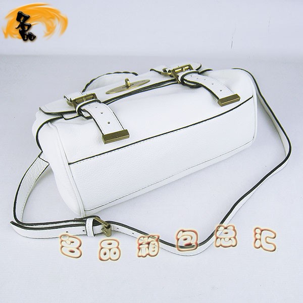 1880 瑪百莉 手提包 Mulberry斜挎包 Mulberry新款時尚女包 白色