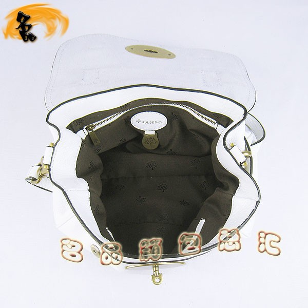 1880 瑪百莉 手提包 Mulberry斜挎包 Mulberry新款時尚女包 白色