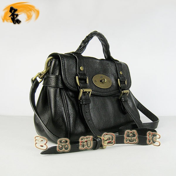 1880 手提包 Mulberry斜挎包 瑪百莉 Mulberry新款時尚女包 黑色