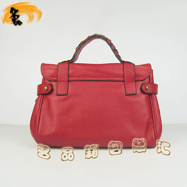 1880 手提包 Mulberry新款時尚女包 Mulberry斜挎包 瑪百莉 紅色