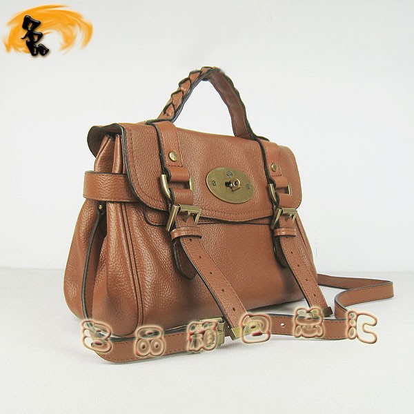 1880 手提包 Mulberry斜挎包 瑪百莉 Mulberry新款時尚女包 土黃色