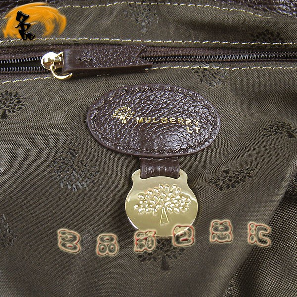 1879 Mulberry新款時尚女包 手提包 瑪百莉 Mulberry斜挎包 深啡色