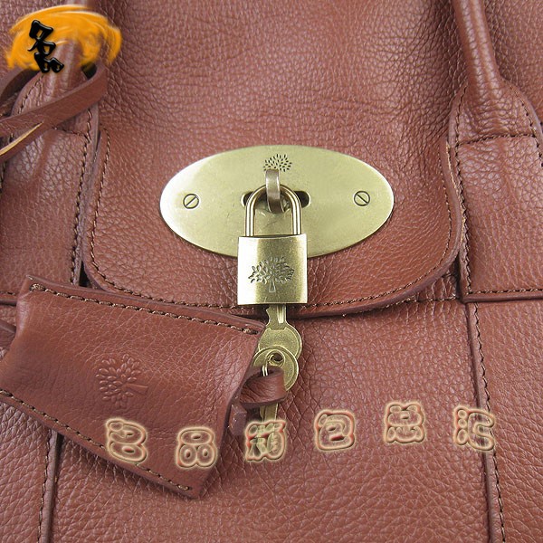 7803 Mulberry單肩包 瑪百莉 Mulberry新款時尚女包 深駝色