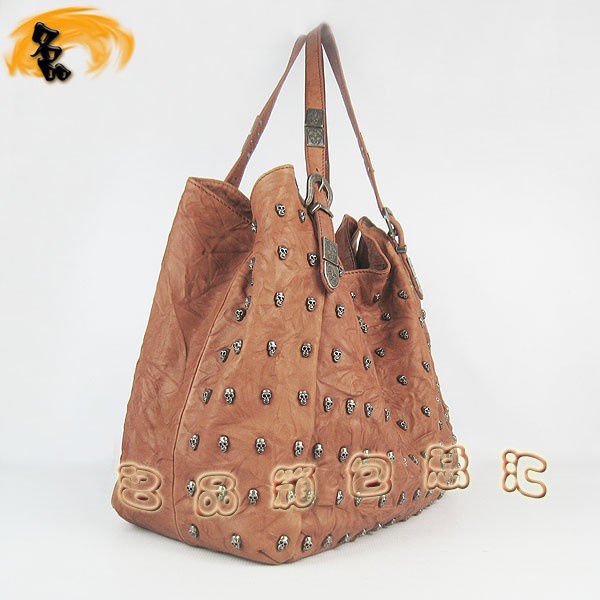 0153 全皮時(shí)尚女包 托馬斯最新款單肩包 骷髏頭單肩包 THOMAS WYLDE