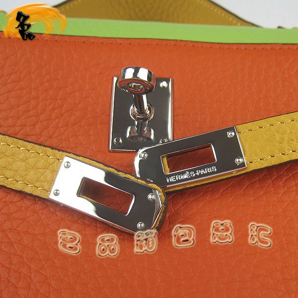 H008 ���¿���ɫ��֦�y�P��� HermesŮ�� ����� ���R������� Hermes Kelly Bag �ȾG�Sɫ