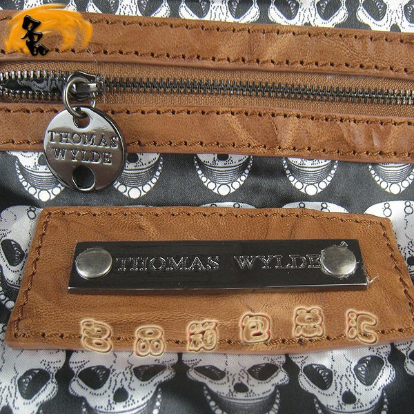 0168 THOMAS手拎包 托馬斯最新款單肩包 全皮時(shí)尚女包 骷髏頭 THOMAS WYLDE