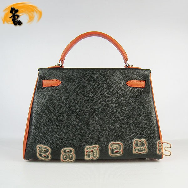 6108 �P��� HermesŮ�� ����� ���R��б��� Hermes Kelly Bag ��ɫ��֦�y �ڳȾGɫ���