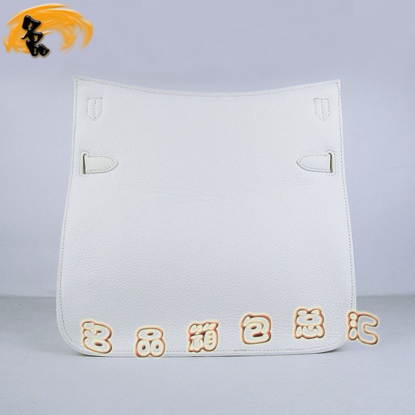 6508 愛馬仕女包 吉普賽系列 Hermes斜挎包 愛馬仕最新款Jypsiere Bag 白色銀扣