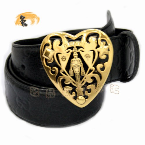 207557 經典款Gucci時尚女士皮帶 古奇皮帶 Gucci皮帶 牛皮Gucci腰帶 黑色