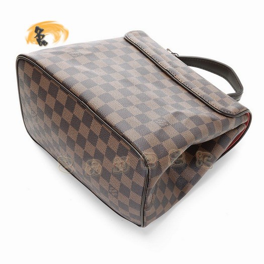 N41168 LV最新款女士斜挎包 LV棋盤格系列 LV女士包包 LV Bergamo女包 小號