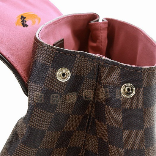 N41168 LV最新款女士斜挎包 LV棋盤格系列 LV女士包包 LV Bergamo女包 小號