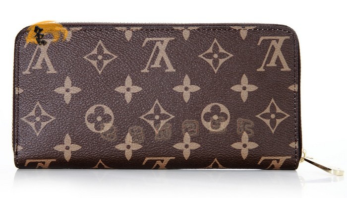 M60291 LV最新款長款錢包 LV錢包 卡通畫版女士錢夾 LV Zippy系列