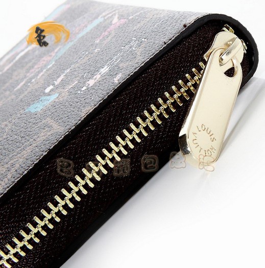 M60291 LV最新款長款錢包 LV錢包 卡通畫版女士錢夾 LV Zippy系列